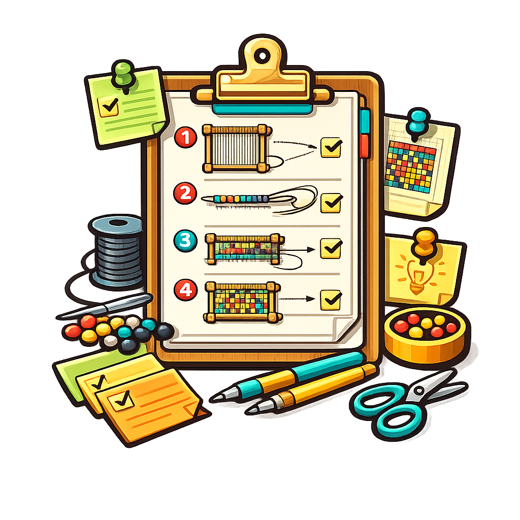 Step-by-Step Bead Loom Notes
